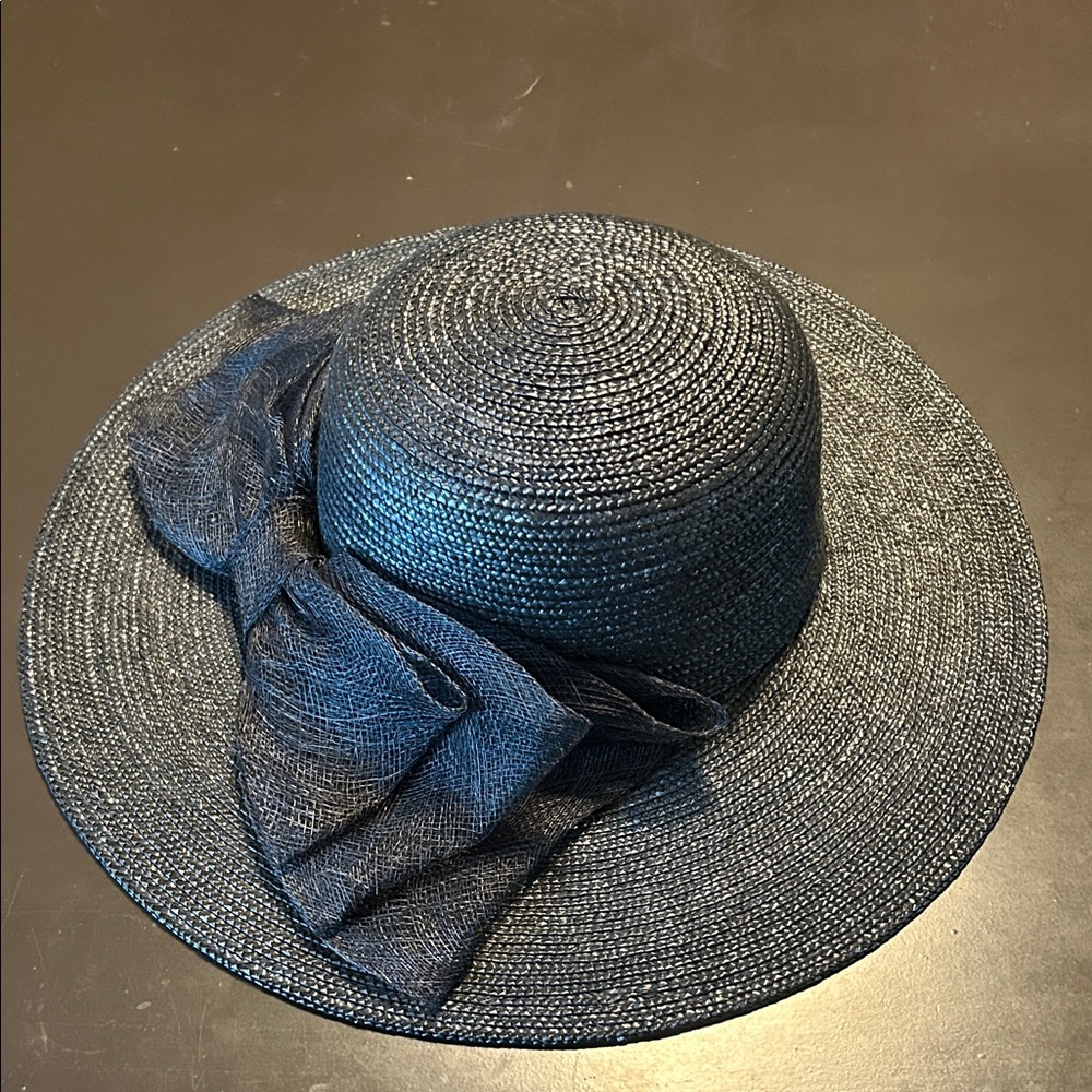 Elegant Navy Blue Women's Hat